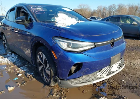 2021 Volkswagen Id.4 1St Edition из США, поврежденный, VIN WVGDMPE23MP019594